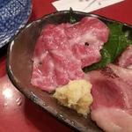 新和食 きくい - 馬刺盛り合わせ
