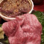 新和食 きくい - 馬刺盛り合わせ