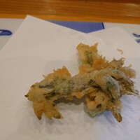 天婦羅ほり川 ホテルニューオータニ店 - 春菊