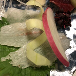 鰻はし本 - うな刺し