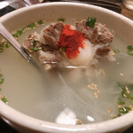 焼肉 金田 - コムタンスープ