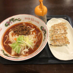 刀削麺・火鍋 XI’AN - XI'AN刀削麺（麻辣麺）+餃子セット