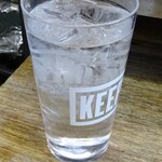 まるしん - 芋焼酎水割り