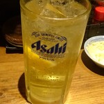 揚鶏屋　伊予 - メガハイボール