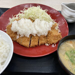 Katsuya - おろしカツ定食(ロース120g)