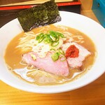 らぁ麺 はんにゃ - 夜限定 海老鶏白湯そば900円