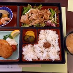 カフェレストラン 洋燈 - もの語り文豪御膳①