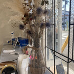 喫茶 ベレー - ドライフラワーが似合うお店。