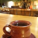 グーテ - セットのコーヒーは食べ終えた頃合いを見計らって提供される。