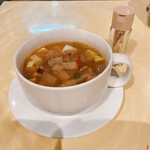 祖父江料理店 - スープ