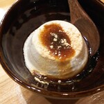 焼き鳥 ばかちん - ごまプリン！和三盆糖と黒蜜にこだわったヤーツ！ゴマの風味と素材の良さがピカチュウ並！(謎)