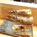 焼き鳥 ばかちん - SHISHAMO！ね！鯉のぼりのようにされていてね！(´･ω･)、、、美味しいんですけど、、、ね、、、