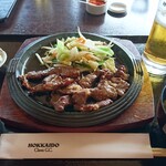 北海道クラシックゴルフクラブ レストラン - 鉄板焼きジンギスカン＆生ビール