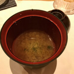 鮓 きずな - 赤出汁