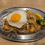 我孫子前焼そばセンター - 令和2年11月 海鮮塩焼きそば 968円