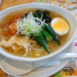 おはしカフェ・ガスト - サマーセレクトコース（税込1,049円）のコク旨スープのちゅるしこ白冷麺