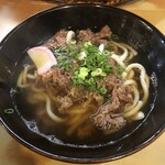 香川うどん - 肉うどん税込750円