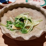 鮨 あらい - 三つ葉のお浸し