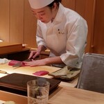 鮨 あらい - あらいさんの２番手 ～ メイさん