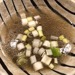 饗 くろ喜 - 最後は昆布出汁のスープ割り