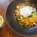 まめぼんcafe - ランチ　パスタ