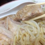 ラーメン二郎 - 湯気で曇った(笑)
ホロ豚キボンヌー(^o^)