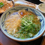 丸亀製麺 - かけうどん(並) 300円
