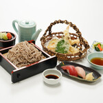 和食処 きくすい - 天そば御膳