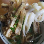 満所茶屋 - うどんもまあまあ太い