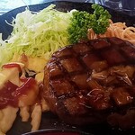 江森食堂 - ランチハンバーグ