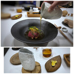 MAISON LAFITE - ＊コンソメスープ、スダチをかけて・・