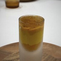 MAISON LAFITE - ＊雲丹は濃厚な味わいで、滑らかで甘味を感じる人参のムースとよく合い好みのテイスト。