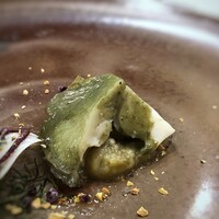 MAISON LAFITE - ＊この鮑、火入れも絶妙で絶品。肝を使用したソースもとても美味しく、もっと頂きたいくらい。