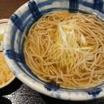 そじ坊 - かけ蕎麦