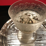 にくの匠 三芳 - 特選但馬牛コース　蓴菜の冷やし飴