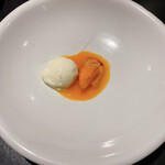 フロリレージュ - 柿、モッツアレラ