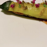 フロリレージュ - 茄子　下には穴子やら色々