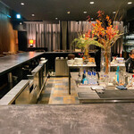 フロリレージュ - カウンター席見渡し