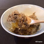 御料理 寺沢 - 卵黄＋トリュフ≒悶絶