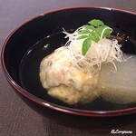 御料理 寺沢 - 鼈真薯と冬瓜の椀
