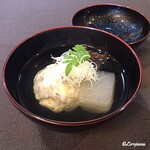 御料理 寺沢 - 鼈真薯と冬瓜の椀