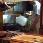 柳ばし - 鰻に魂を吹き込んでいる大将