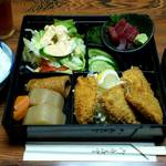 割烹 雅 - 割烹 雅 ＠板橋本町 ランチ 鯵フライ定食 780円