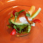 グラバー邸 - 生ハムとメロンのサラダ