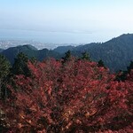 比叡山峰道レストラン - 窓からの景色