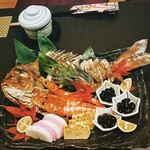 Ryourikoni Shi - お食い初め祝い鯛