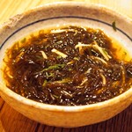 ぎょうざ処 高辻 亮昌 - おばんざい（もずく酢）