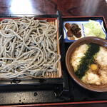 ふじや - つけとろそば　800円