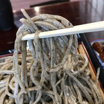 ふじや - そばのアップ