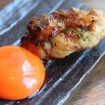 Uma nari - 特別に配合した鶏ミンチのつくね焼き。